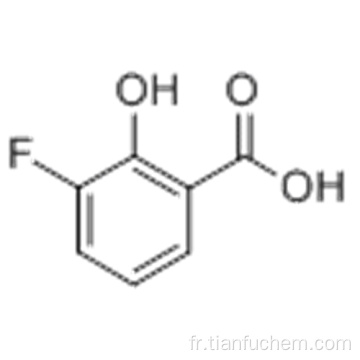 ACIDE 3-FLUORO-2-HYDROXYBENZOIQUE CAS 341-27-5